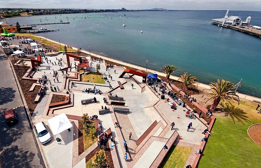 Geelong Waterfront skatepark